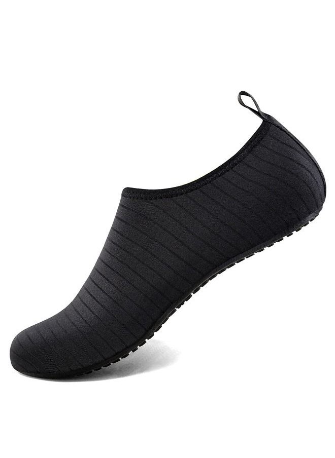 ShebSheb - Swimming Shoes For Women and Men Non Slip And Quick-dry Thermoplastic Rubber Sole Beach Water Shoes Socks For Pool Snorkeling Surfing Kayaking Walking Yoga - Image 1