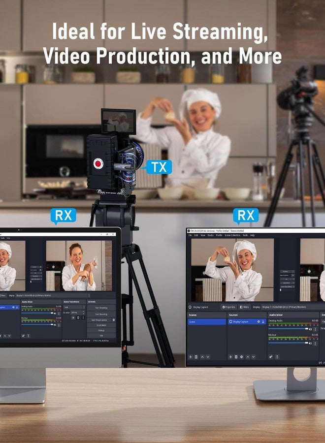 Lemorele Wireless HDMI Transmitter and Receiver R1010 - Image 4