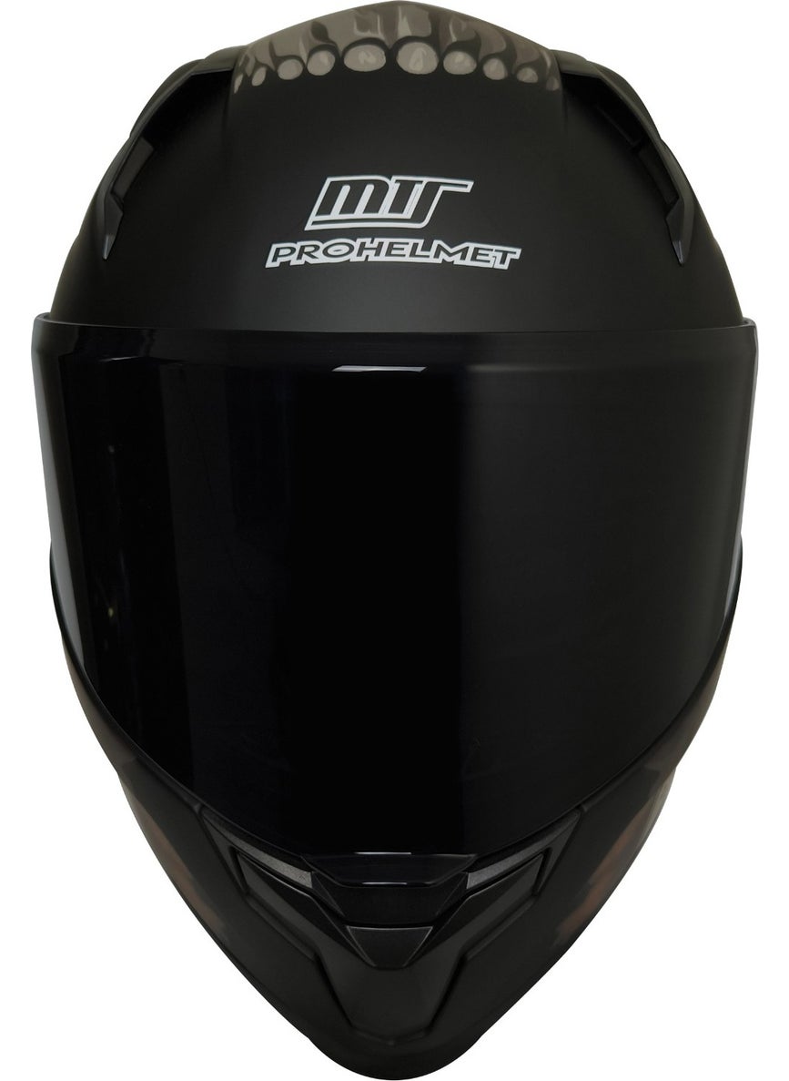 MTS - -910 Snake Closed Helmet (Bones) - Image 1