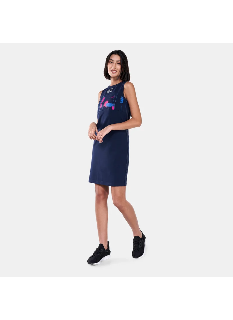EA7 Emporio Armani Women's Train Graphic Series Dress