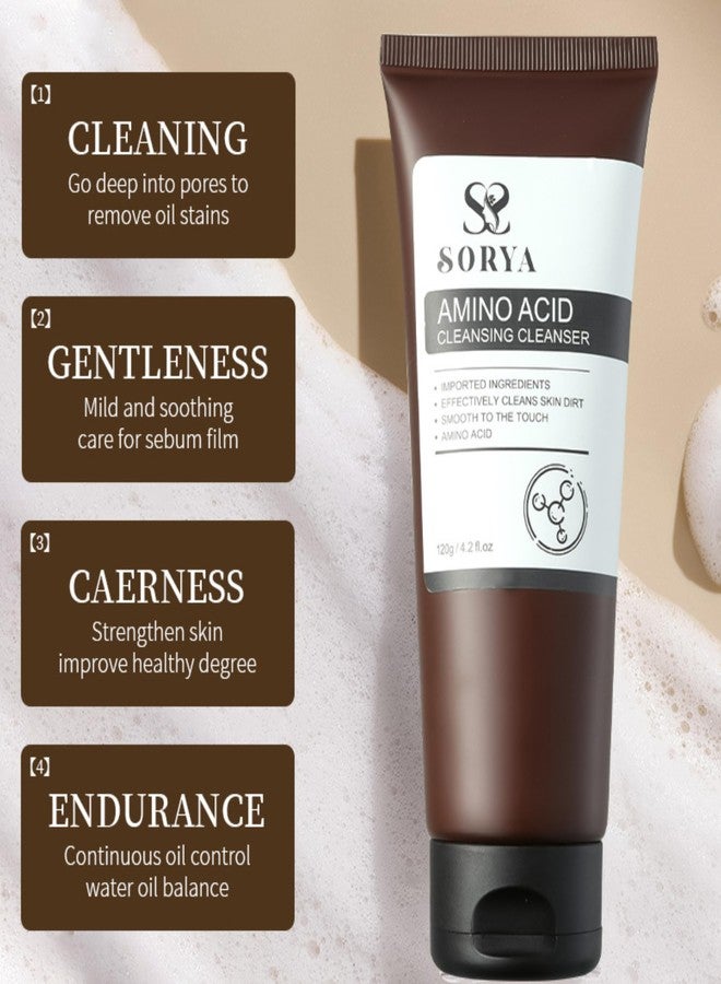 SORYA Korean Red Ginseng Skin Care Set of 8 Anti-Aging Skincare Routine Serum, Toner, Lotion Pore Cleanser, Hydrating Moisturizer For Most Skin Types - Image 4