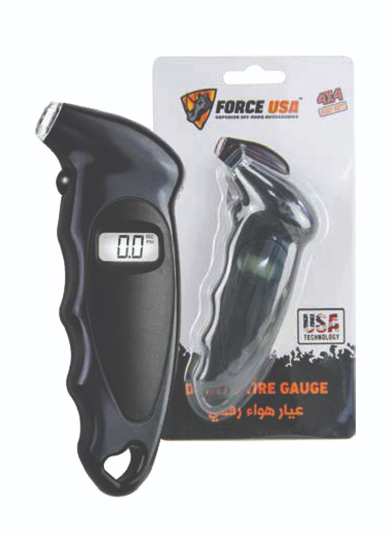 FORCE USA - FORCE USA Big Digital Tire Gauge: Precision Performance for Every Vehicle - Image 1