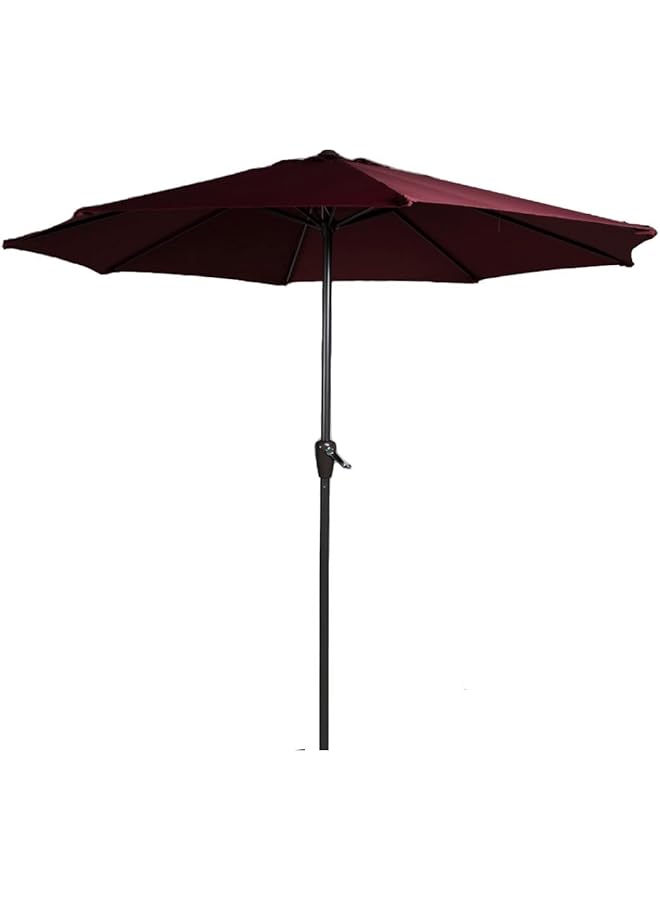 Al Safi 270Cm Umbrella Burgundy - Image 1