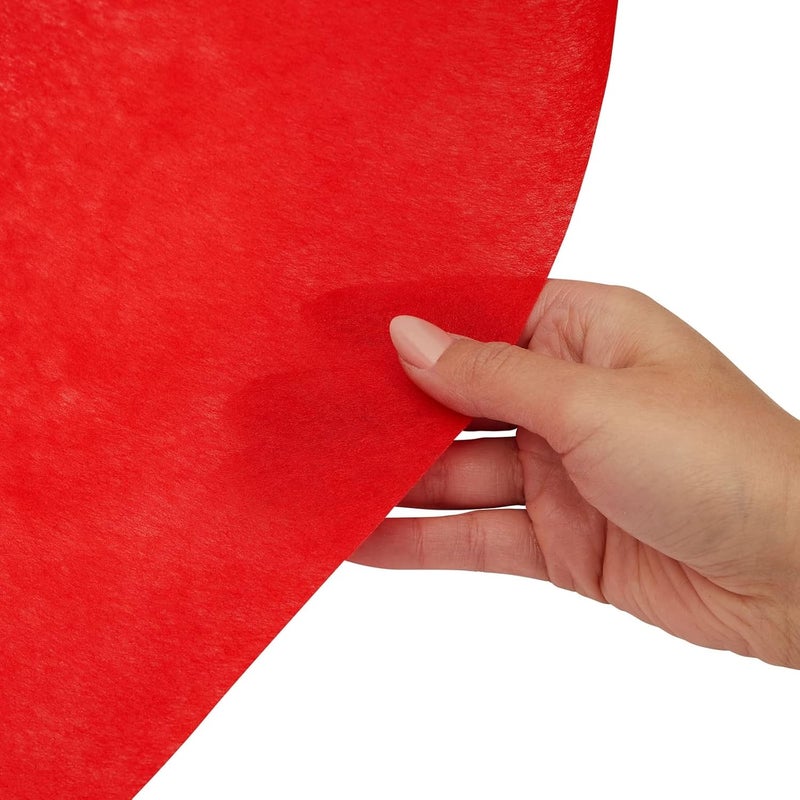 Juvale Red Carpet Runner for Party - Ceremony Entrance Decor with Red Party Carpet - Versatile Aisle Covering As Wedding Runner - Event Accent for Outdoor Decoration - 3' x 100', Polyester Low Pile - Image 5