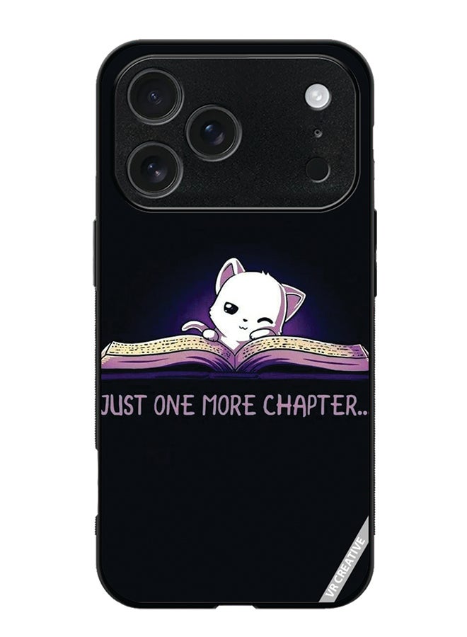 VR CREATIVE Protective Case Cover For Apple iPhone 17 Pro Max Just One Chapter More Design Multicolour