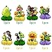 fancigo 8Pcs Plants Table Centerpiece Birthday Party Supplies Double Side Table Decorations for Plants Themed Party Decorations - Image 4