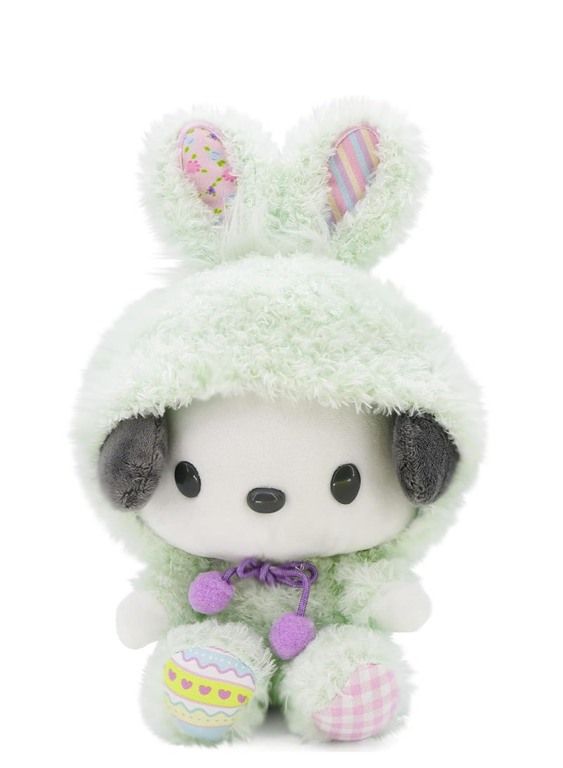 KASTWAVE Plush Toy, 9" Anime Cartoon My Mēlǒdy Themed Doll Party Gift, Soft Stuffed Sānriǒ for Women Girls Kids Fans Birthday Decorations - Image 1