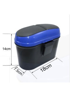 NAFEH Mini Car Trash can Plastic Storage box Cup-shaped Trash Can auto Supplies trash can car Storage Accessories  - Image 1