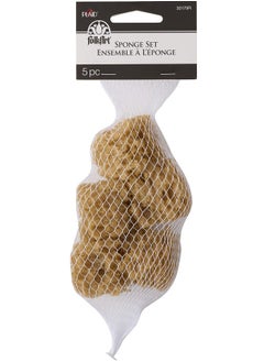 FolkArt Synthetic Sponge Set Small Brown  - Image 1