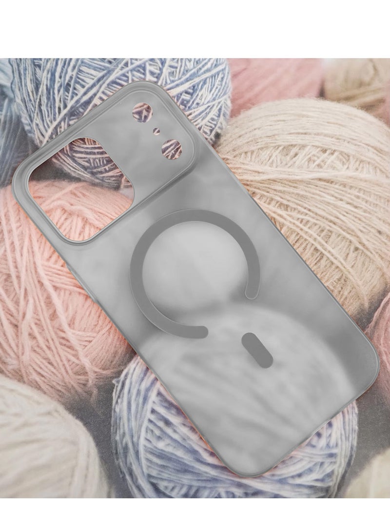 Techie iPhone 17 Pro Max Magnetic Case – Luxury Ultra-Thin Matte Translucent PC Hard Cover | MagSafe Compatible | Anti-Fingerprint, Slim, Shock-Resistant, Wireless Charging Ready - Image 3