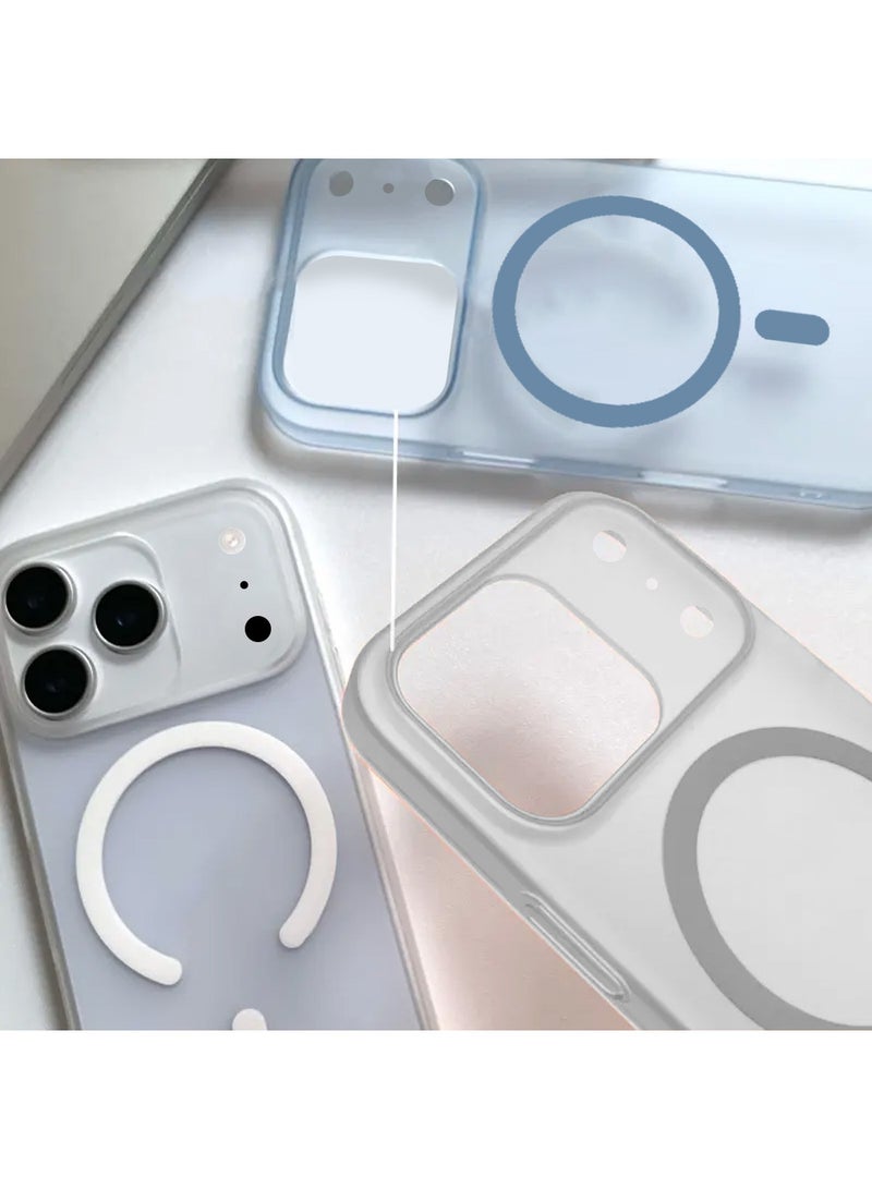 Techie iPhone 17 Pro Max Magnetic Case – Luxury Ultra-Thin Matte Translucent PC Hard Cover | MagSafe Compatible | Anti-Fingerprint, Slim, Shock-Resistant, Wireless Charging Ready - Image 4