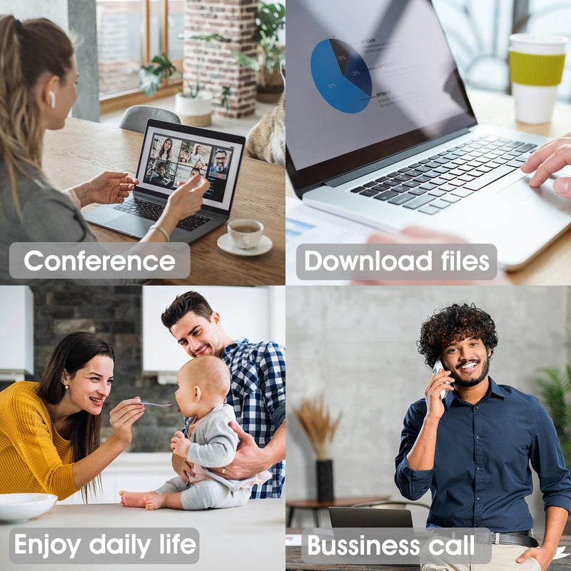 Phiginoo محرك الفأرة غير القابل للاكتشاف USB لجهاز الكمبيوتر المحمول، يحافظ على تشغيل الكمبيوتر، يحاكي الحركة لمنع الكمبيوتر المحمول من الدخول في وضع السكون، لا يحتاج إلى برنامج، توصيل وتشغيل - Image 4