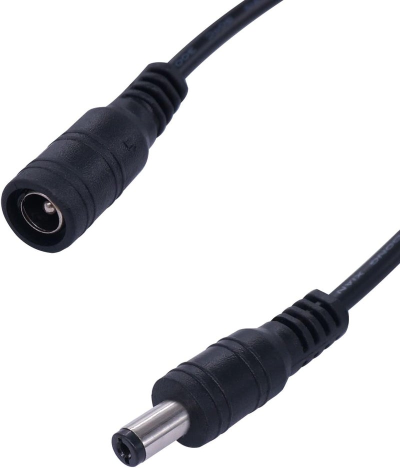 weideer 2Pcs DC12V-24V LED Strip Lights Dimmer Switch PWM Rotary Dimmer Controller Inline Dimmer Switch for LED String Lights Christmas Lights Black K-018-BK - Image 3
