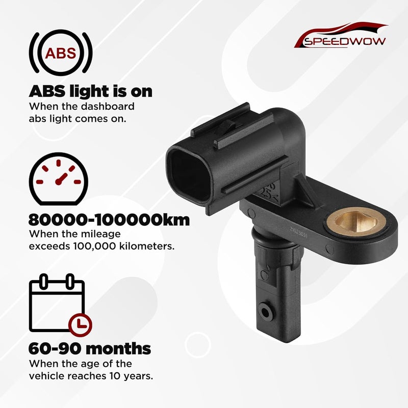 SPEEDWOW ABS Wheel Speed Sensor Set for Toyota Sequoia and Tundra - Image 5