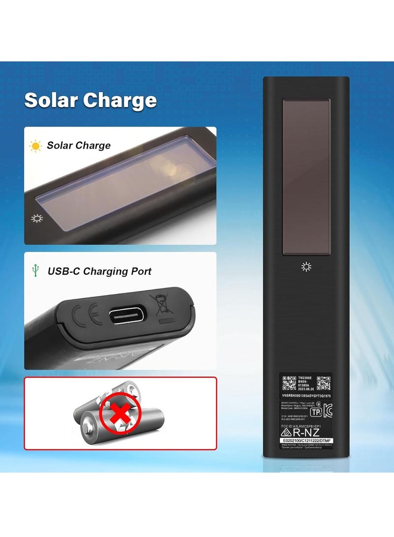 "Eco-Friendly Solar Voice Remote for Samsung Neo LED Smart TVs (2021-2022)" - Image 4