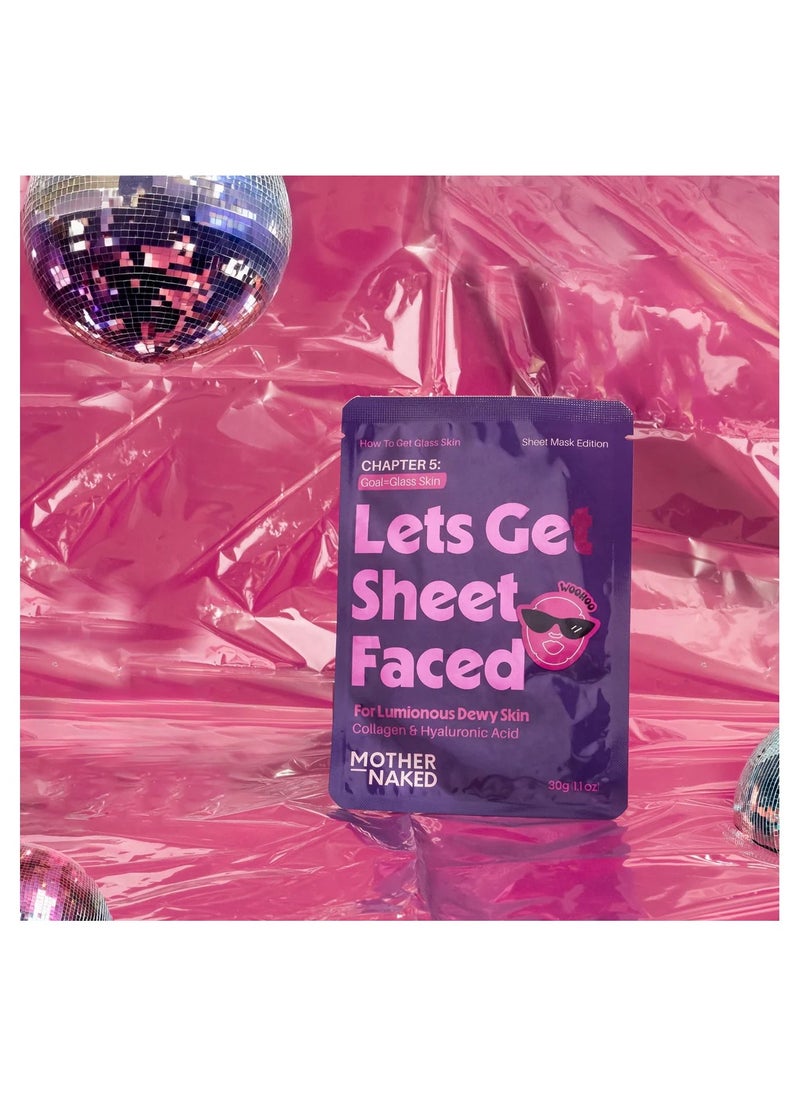 Mother Naked - Let's Get Sheet Faced Sheet Mask - Image 1