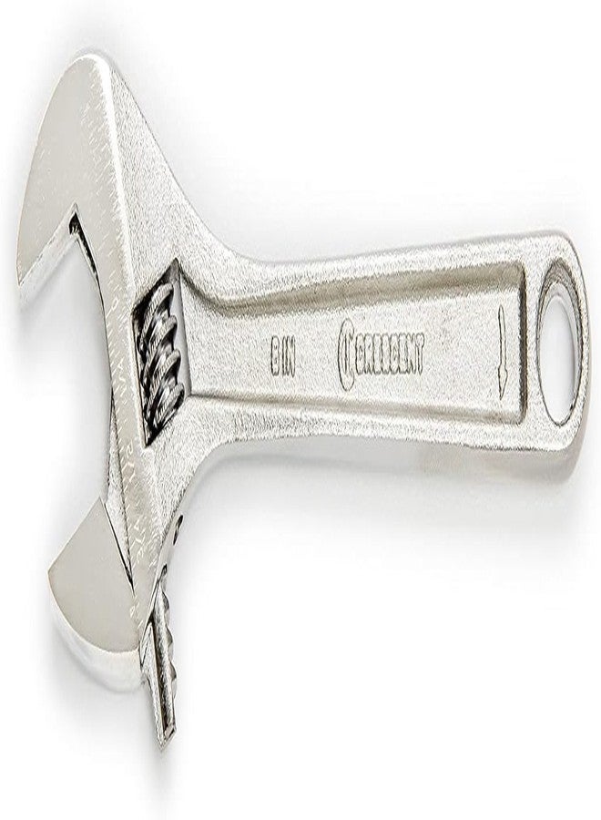 كريسنت مفتاح ربط كريسنت قابل للتعديل، مقاس 6 بوصات، معبأ في كيس، AC26BK - Image 1