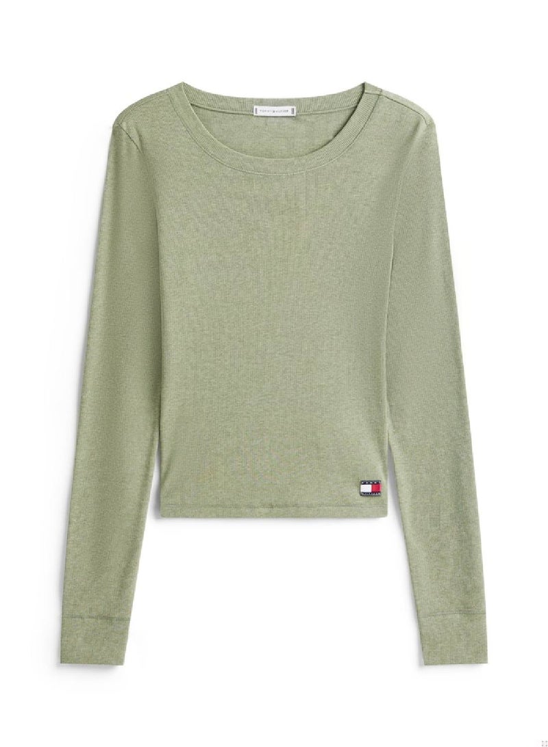 تومي هيلفيغر تيشيرت مرن طويل الأكمام - Image 4
