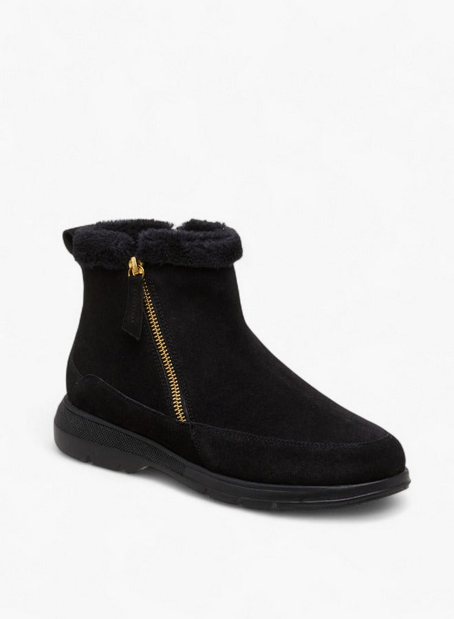 Paprika Women's Faux Fur Ankle Boots - Image 2