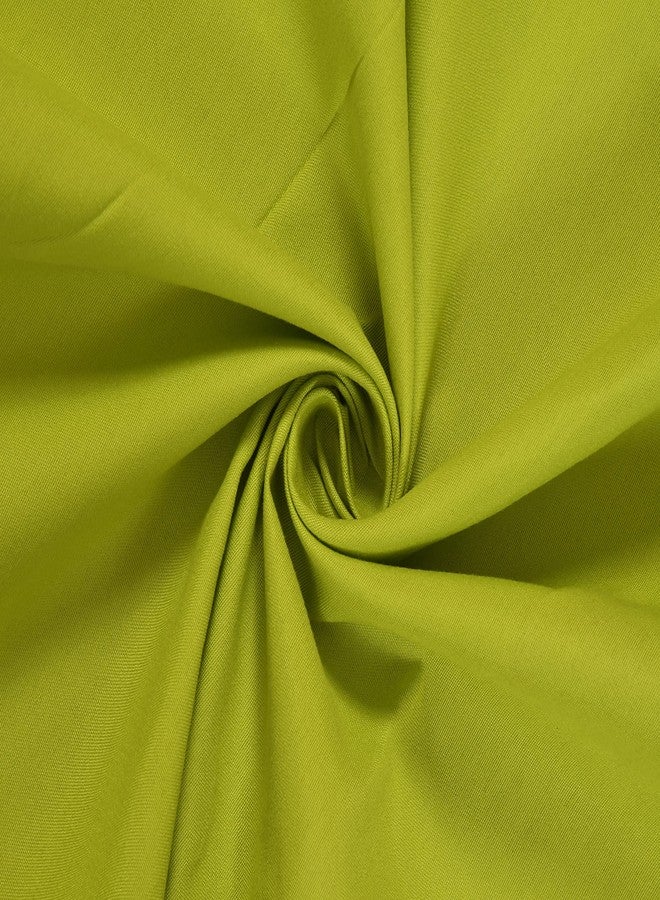 Belvostum 186 TC Cotton 3D Plain Bedsheet for Double Bed with 2 Pillows Covers 90x100, Inches (Green) - Image 5