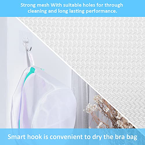 GOGOODA Bra Wash Bags, GOGOODA 4 Pack Underwear Laundry Mesh Bags for Delicates Baby Cloth Sock - Image 5