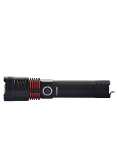 SONASHI Rechargeable LED Torch with Zoom Function  5000mAh Battery with Long Range Coverage of 15 KM  Hyper Bright LED with 2 Hours of Continuous Working  LED Flashlights SLT-601  - Image 2
