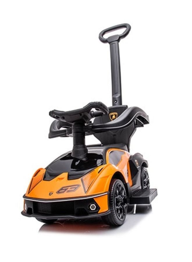 لامبورغيني سيارة الركوب Lamborghini Essenza SC V12 بمقبض برتقالي - Image 1