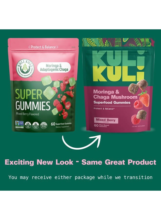 Kuli Kuli جومي الطاقة الفائقة - مكملات الطاقة مع المورينغا، معزّز الطاقة الطبيعي الخالي من الكافيين - 60 جومي مورينغا خالية من الكائنات المعدلة وراثيًا وخالية من الغلوتين - Image 2