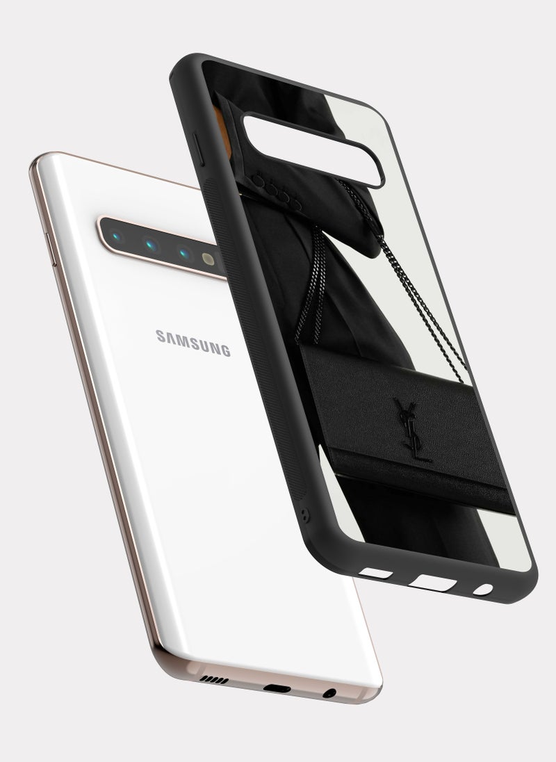 بكسلات كفر سامسونج جالكسي اس 10 بلس شنطة إيف سان لوران - Image 2