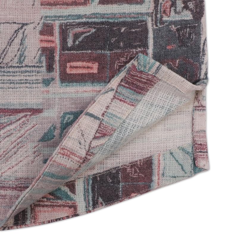 CAVIO Boys Cotton Full Sleeves Printed Short Kurta Shirt - Image 5
