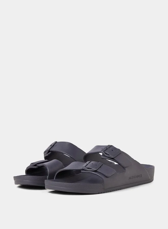 جاك اند جونز Open Toe Classic Sandals