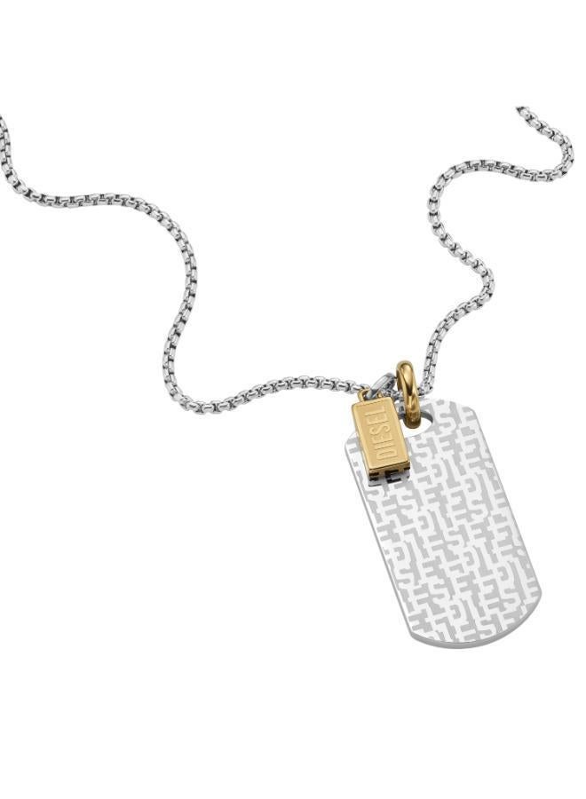 DIESEL Dx1431931 Dog Tag Necklace - Image 2