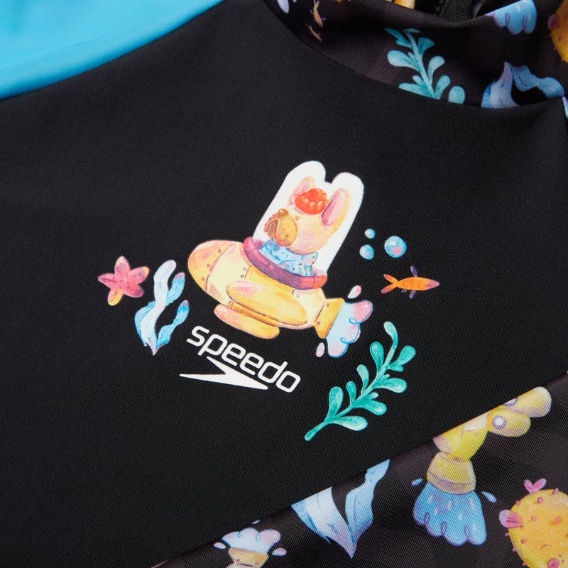 speedo Kids' Digital Long Sleeve Swimming Rashguard - Image 4