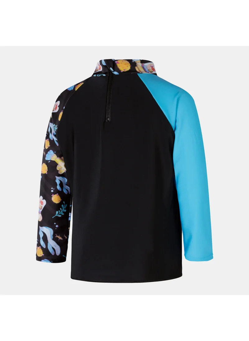 speedo Kids' Digital Long Sleeve Swimming Rashguard