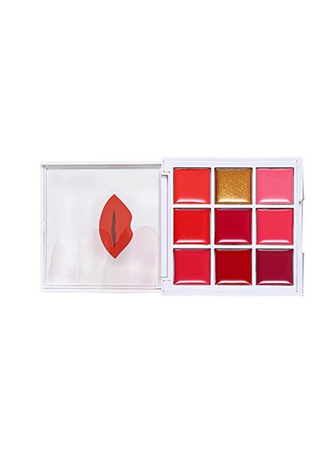 Futaba 9 Color Lip Gloss Cream Palette - Party - Image 4