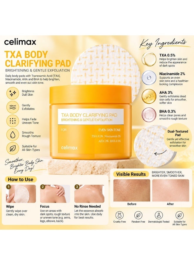 سيليماكس celimax TXA Body Clarifying Pad, 50 Pads - Image 2
