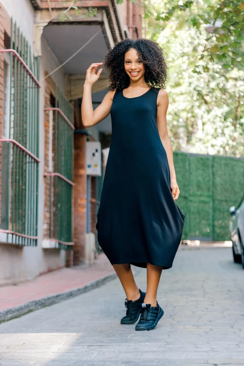 Cotenconcept Sleeveless Flowy Dress