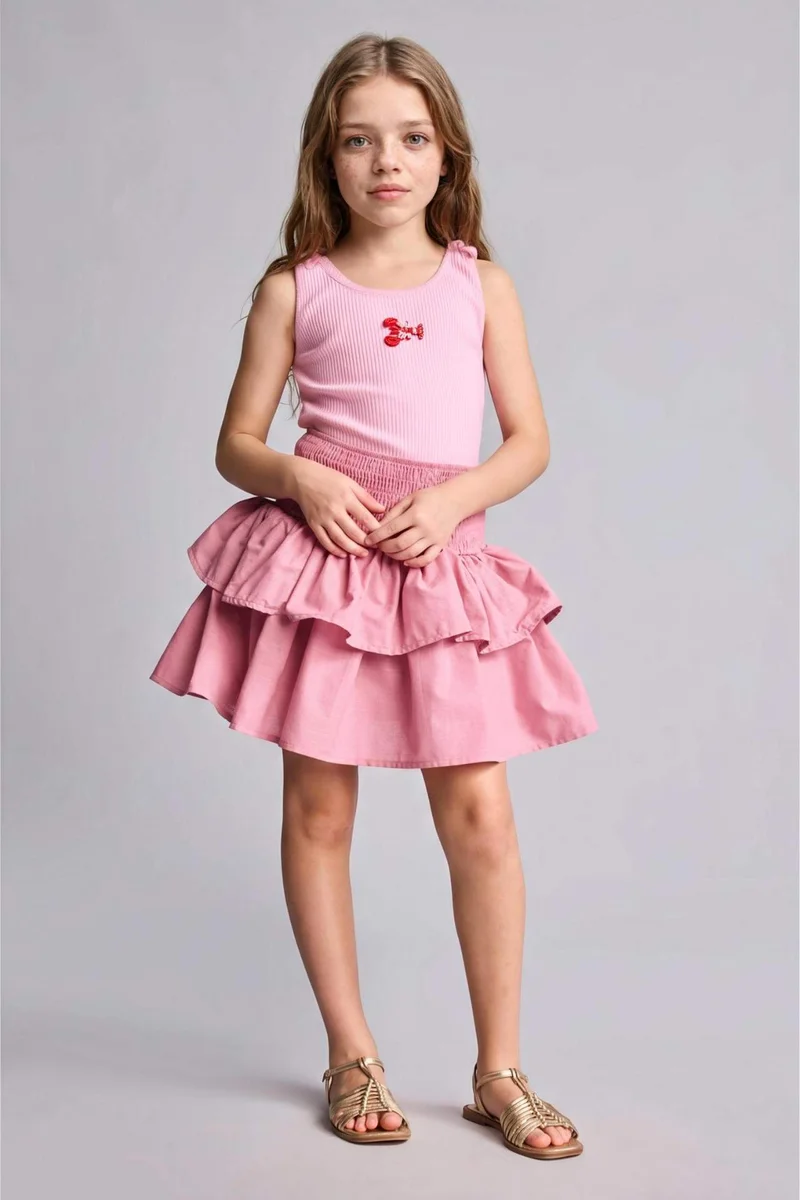 ديفاكتو Girl Animal Ribana Tank Top