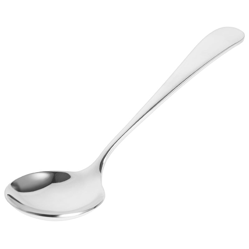 Stainless Steel Soup Spoon 3 5mm Thick Sturdy Kitchen Utensil for Cooking and Dining - Image 2