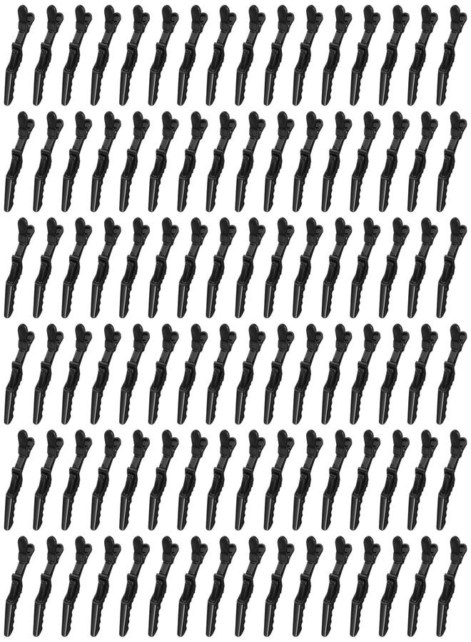 mekueeex Hair Clips for Women 96 Pcs, Alligator Hair Clip for Styling Sectioning Plastic Gator Salon Hair Clip, Professional Alligator Clip with Wide Teeth ＆ Double-hinged Design - Image 1