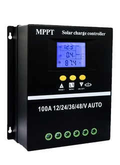 Y&D 100A MPPT وحدة التحكم بالشحن بالطاقة الشمسية 12 فولت 24 فولت 36 فولت 48 فولت شاشة LCD منظم شاحن لوحة الخلية التلقائي، بحد أقصى 100 فولت مدخل USB مزدوج فعال وموثوق به حل الطاقة لليثيوم الرصاص الحمضي  - Image 1