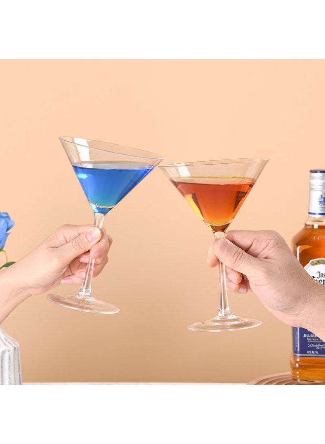 Cliton Cocktail Glass Crystal Glass Martini Champagne Wine Margarita Bar Triangle Glass Cl-lq02 - Image 3