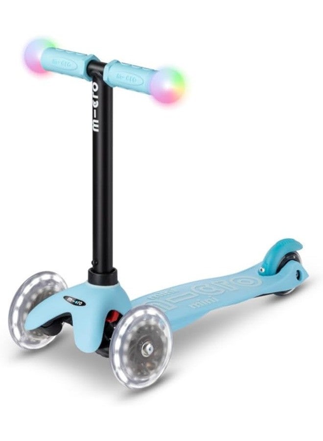 Micro Scooters | Mini Micro 2 Grow LED 4in1 Toddler's Trike | Handlebar Adjustable | Foldable | Lightweight | Boys & Girls | 1-6yrs | Blue - Image 3