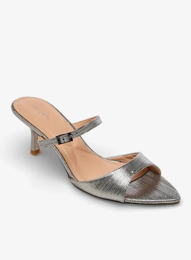 سيليست Women Kitten Heel Sandals Ramadan Collections