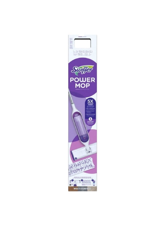 Swiffer - Easy to Use Multi Surface Lightweight Power Mop Kit Multicolor 24.1 x 14 x 73.5 cm 1026725 - Image 1