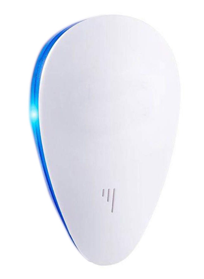 NIBEMINENT Ultrasonic Electric Pest Repeller White/Blue