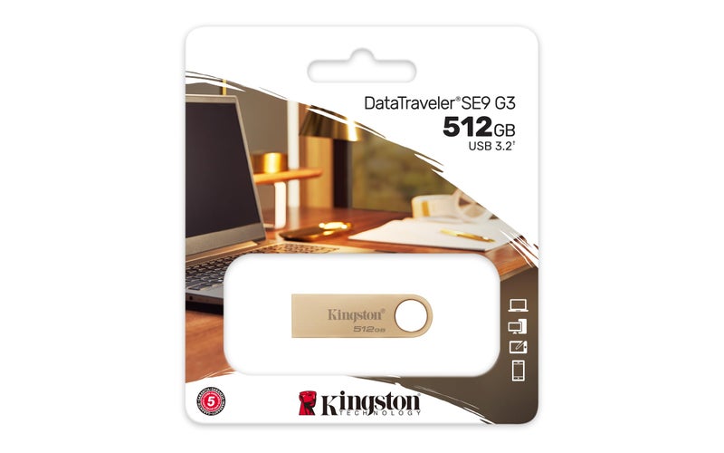 Kingston DataTraveler SE9 USB Flash Drive; 512GB - Image 3