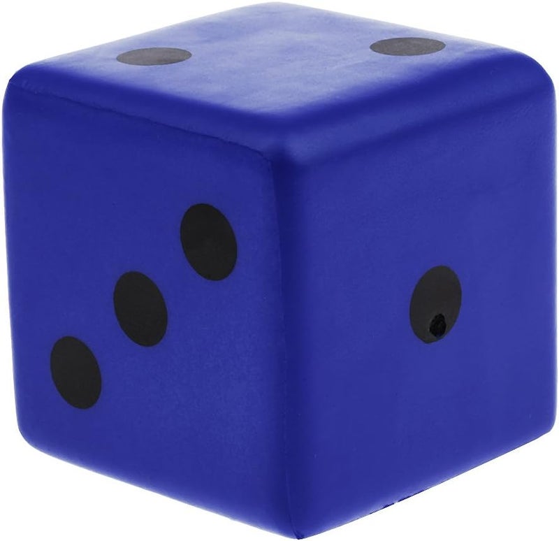klarako Sponge Dice, Foam Dice Playing Spot Dice Large Dice - Blue - Image 4