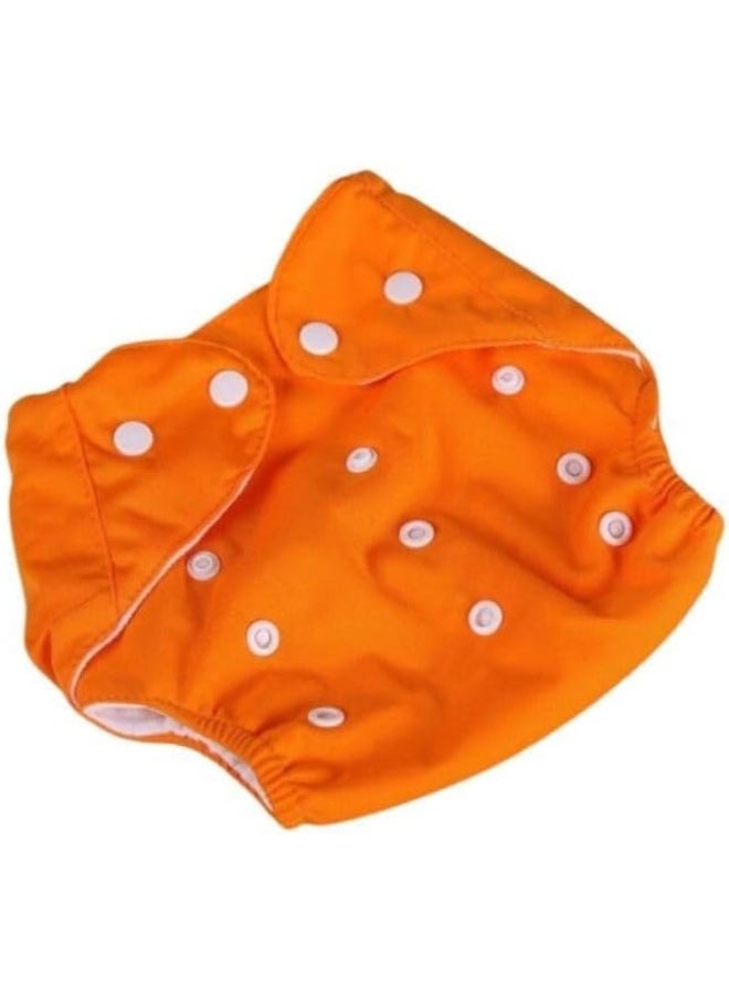 Generic Baby Swim & Beach Cloth Diapers (Multicolor) Comfortable Washable Eco-Friendly - Reusable Cloth Diapers for Winter & Summer Adjustable & Washable with Cotton Cover for Baby - Washable Leakproof Baby Diapers Soft & Safe for Baby's Skin  - Image 3