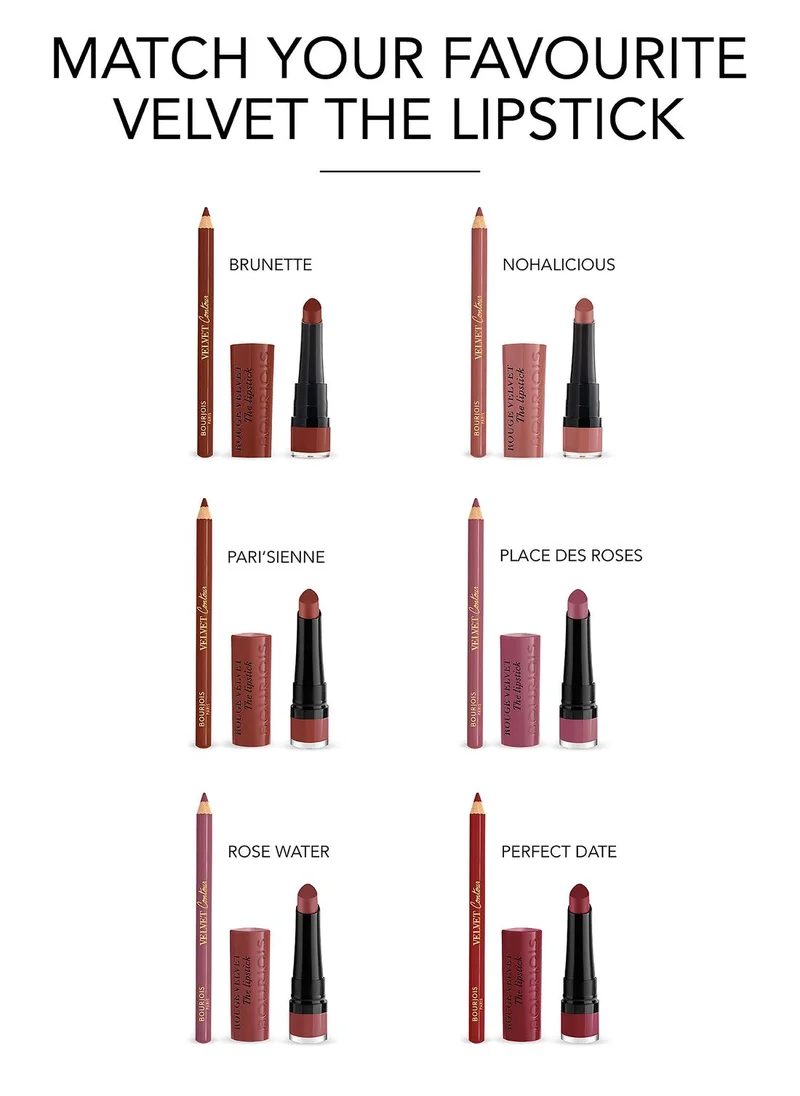 BOURJOIS PARIS Velvet Contour Lip Liner - 12